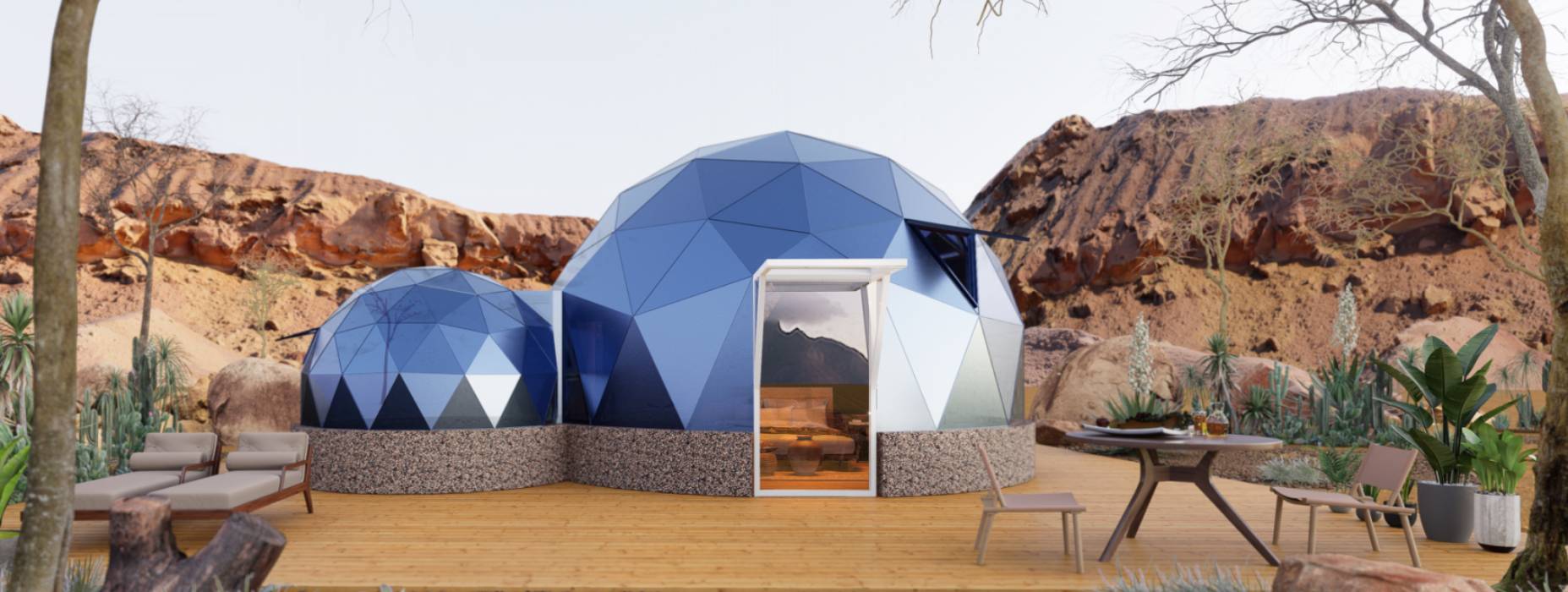 秦淮区球形智能光伏玻璃星空房